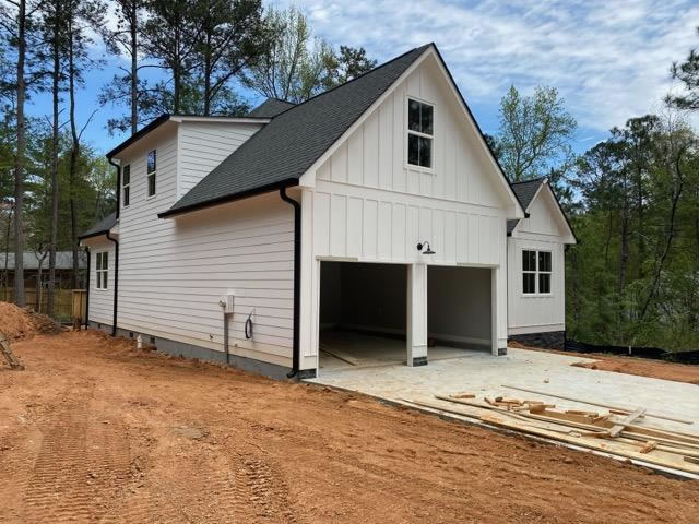 Recent roofing project