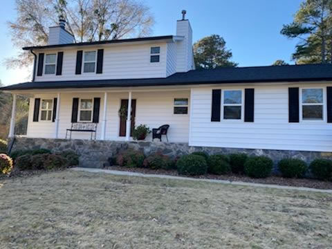 Recent roofing project
